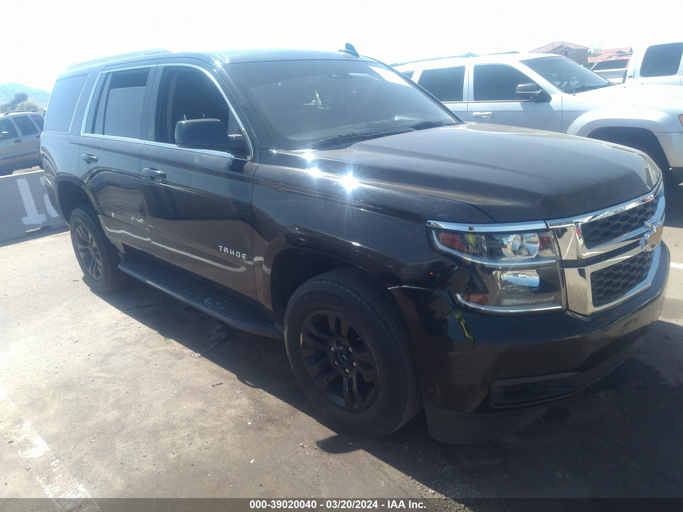 CHEVROLET TAHOE 2019 1gnscbkc0kr384368