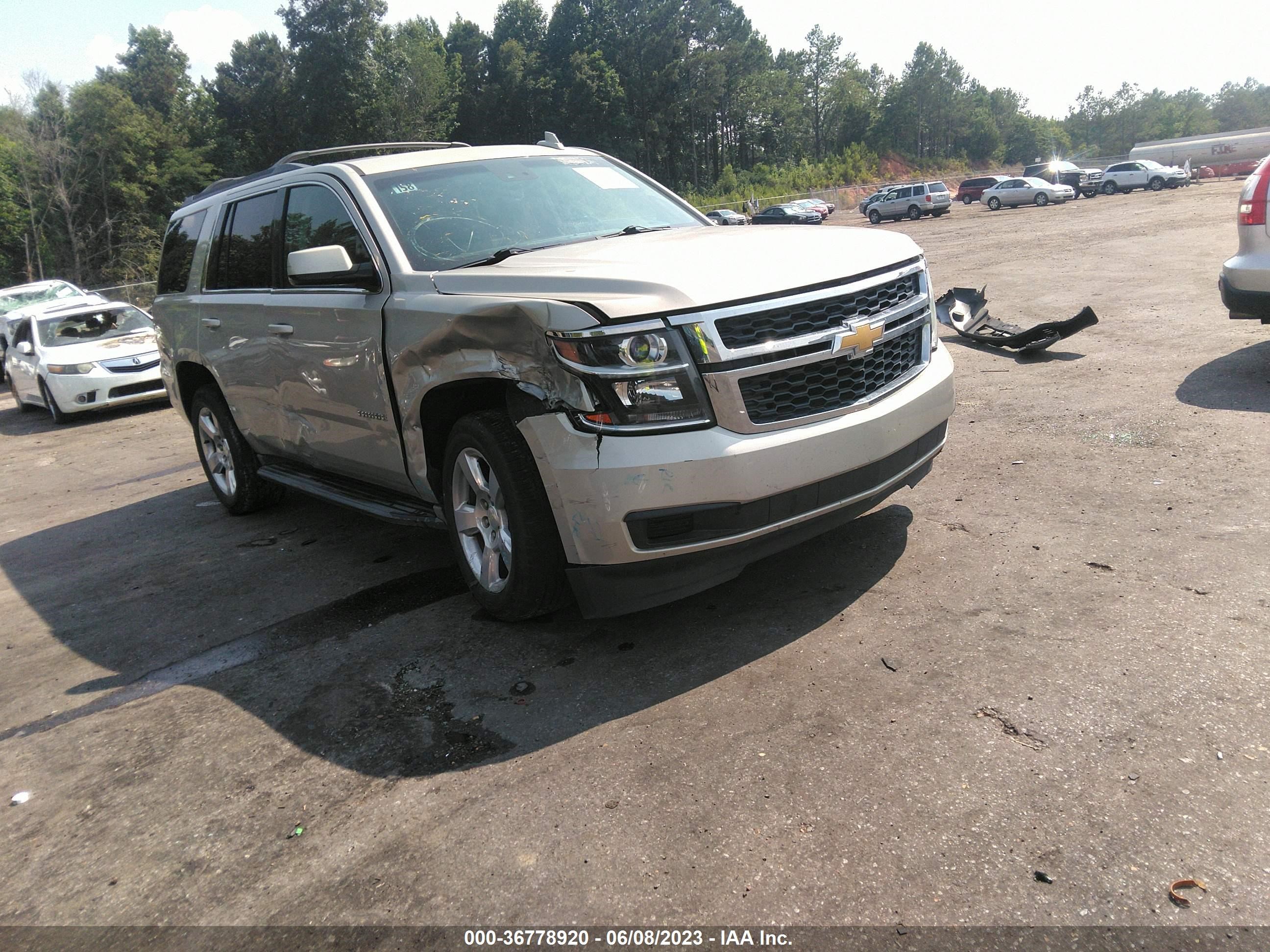 CHEVROLET TAHOE 2015 1gnscbkc6fr504356