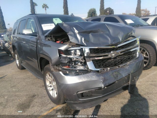 CHEVROLET TAHOE 2018 1gnscbkcxjr138409