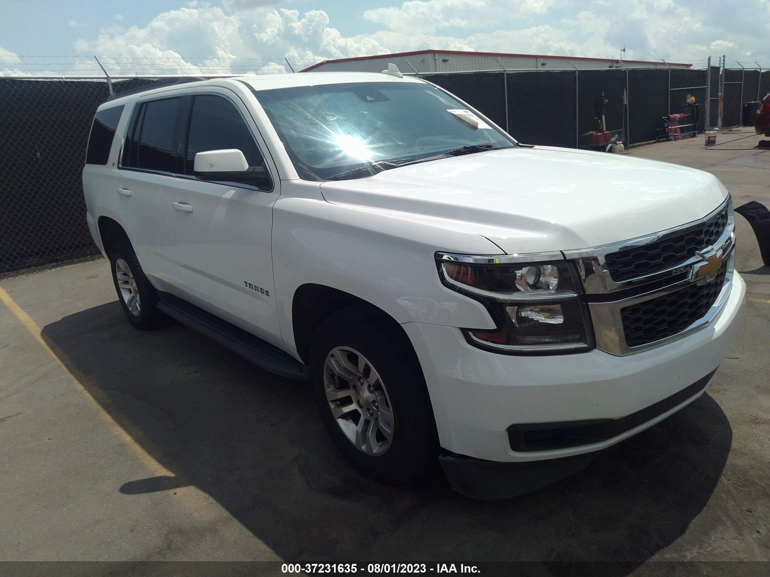 CHEVROLET TAHOE 2018 1gnscbkcxjr168025