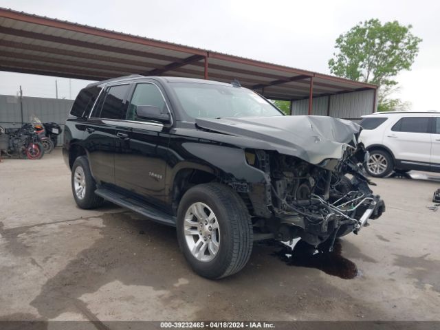 CHEVROLET TAHOE 2019 1gnscbkcxkr122969