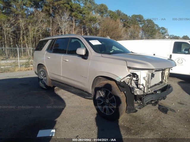 CHEVROLET TAHOE 2021 1gnscnkd4mr124553