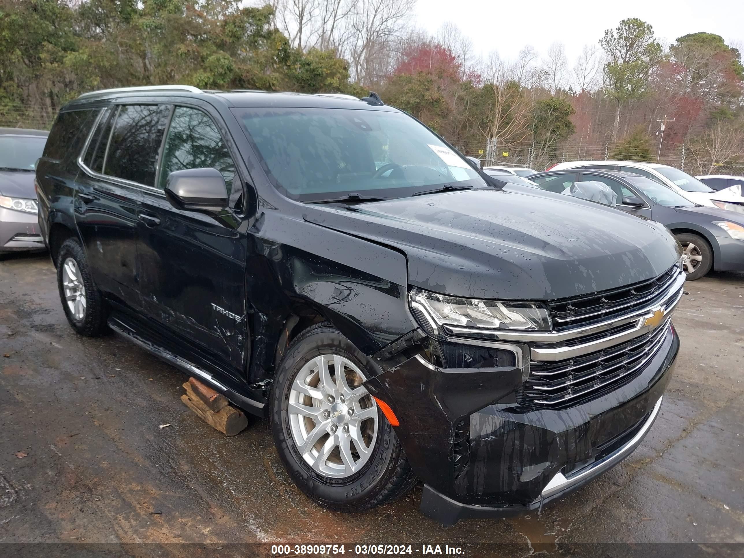 CHEVROLET TAHOE 2021 1gnscnkd6mr263342