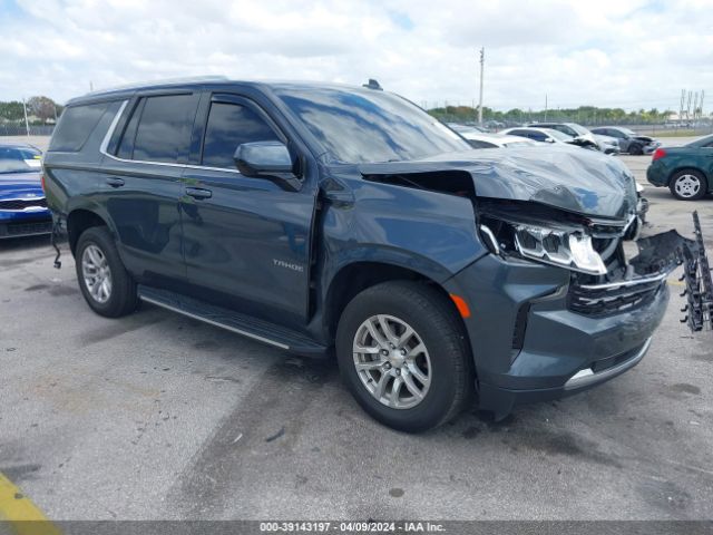 CHEVROLET TAHOE 2021 1gnscnkd6mr266841