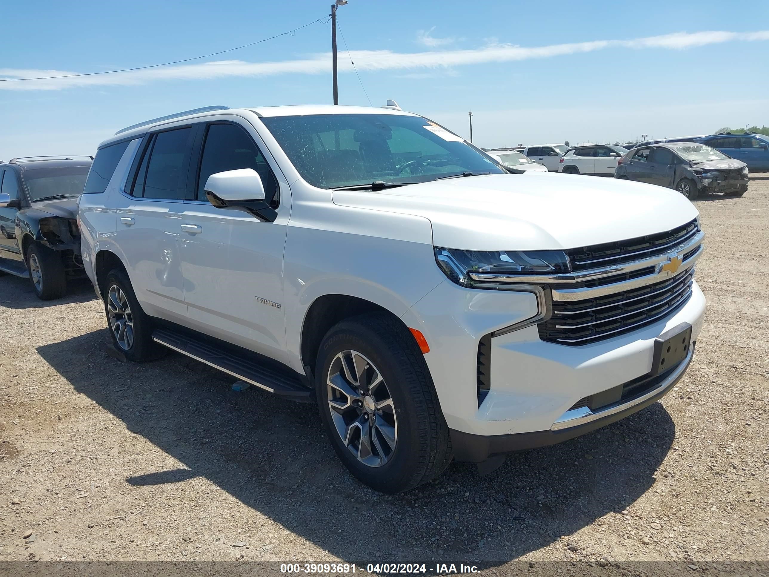 CHEVROLET TAHOE 2021 1gnscnkd6mr423381