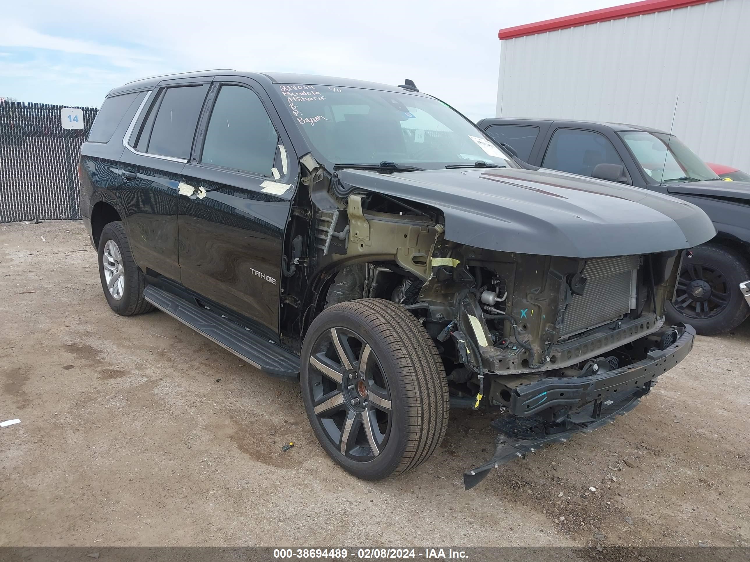 CHEVROLET TAHOE 2021 1gnscnkdxmr269208