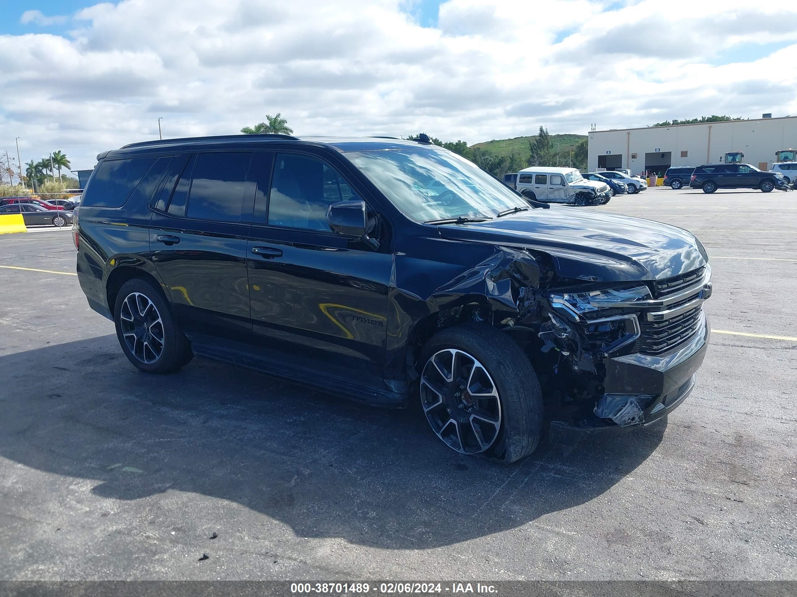 CHEVROLET TAHOE 2022 1gnscrkdxnr240526