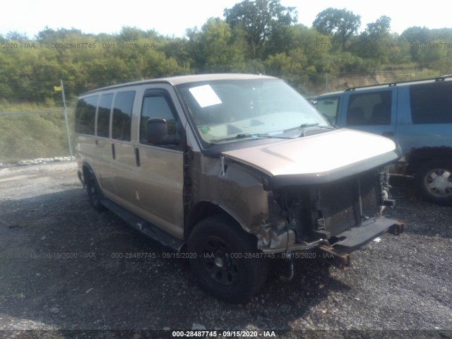 CHEVROLET EXPRESS PASSENGER 2011 1gnsgcf48b1104742