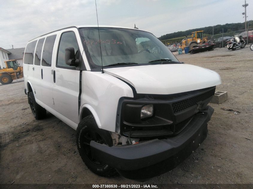 CHEVROLET EXPRESS 2011 1gnshbf41b1109160