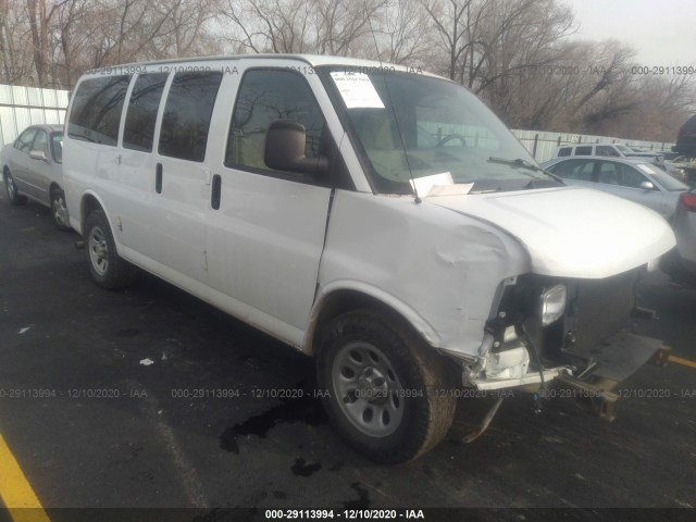 CHEVROLET EXPRESS PASSENGER 2012 1gnshbf43c1173086