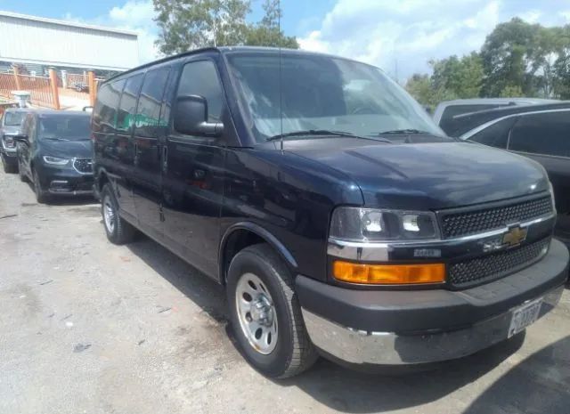 CHEVROLET EXPRESS PASSENGER 2014 1gnshcf44e1194666