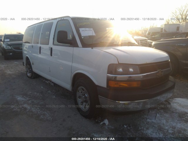 CHEVROLET EXPRESS PASSENGER 2011 1gnshcf47b1175279