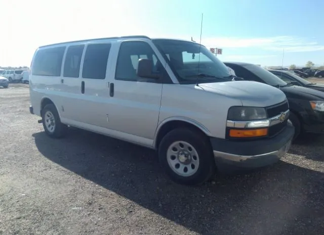 CHEVROLET EXPRESS PASSENGER 2014 1gnshcf48e1191480