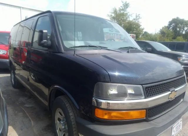 CHEVROLET EXPRESS PASSENGER 2014 1gnshcf4xe1195739