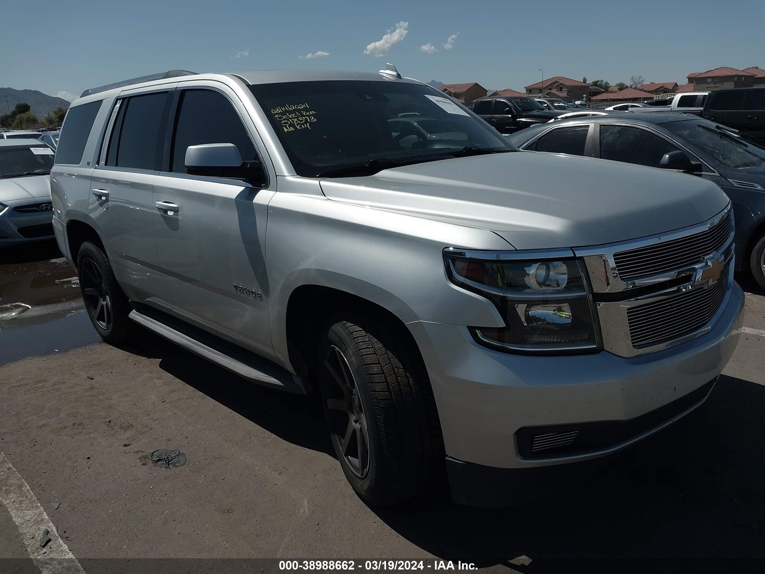 CHEVROLET TAHOE 2015 1gnskbkc6fr518373