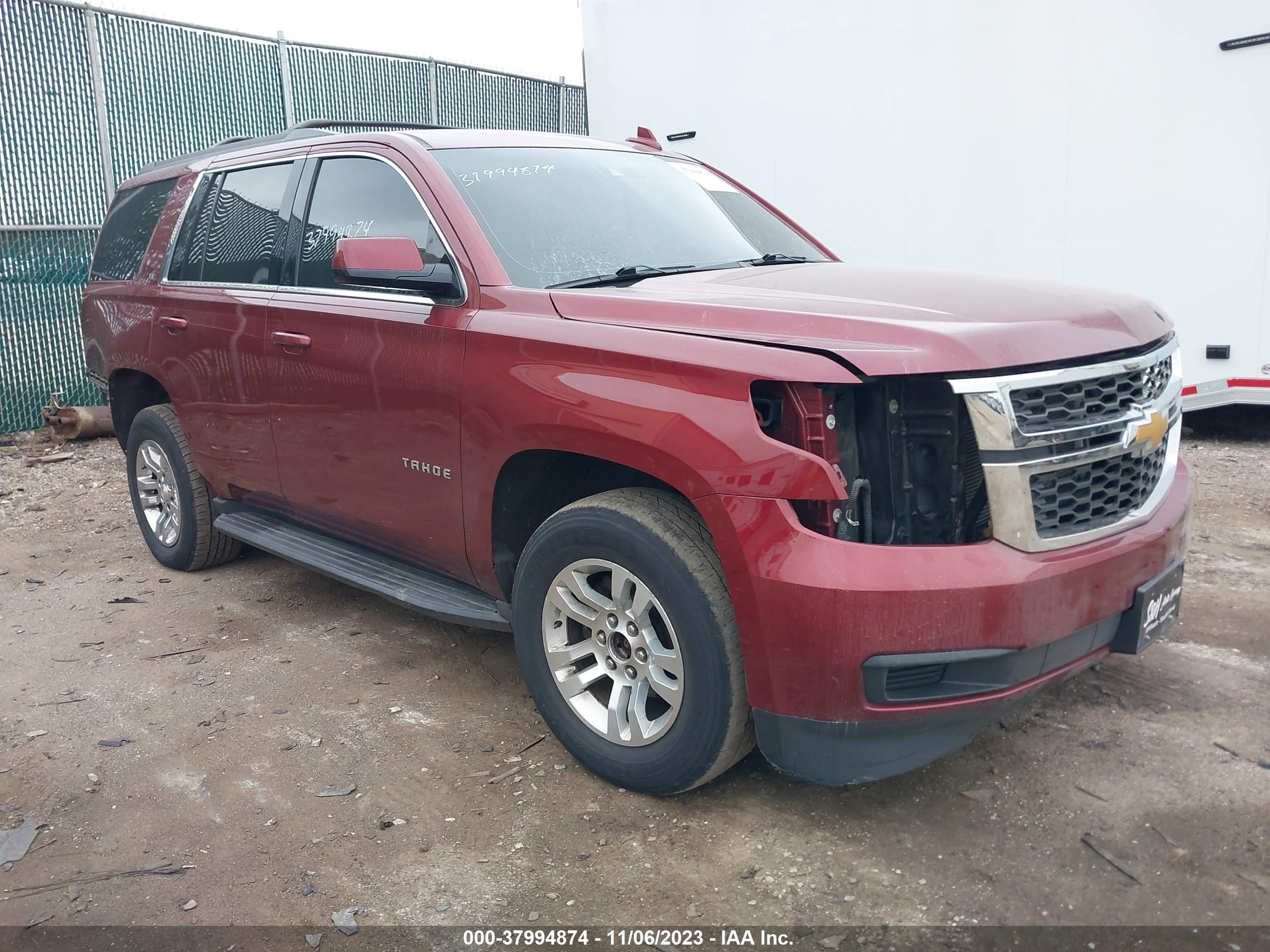 CHEVROLET TAHOE 2016 1gnskbkcxgr144139