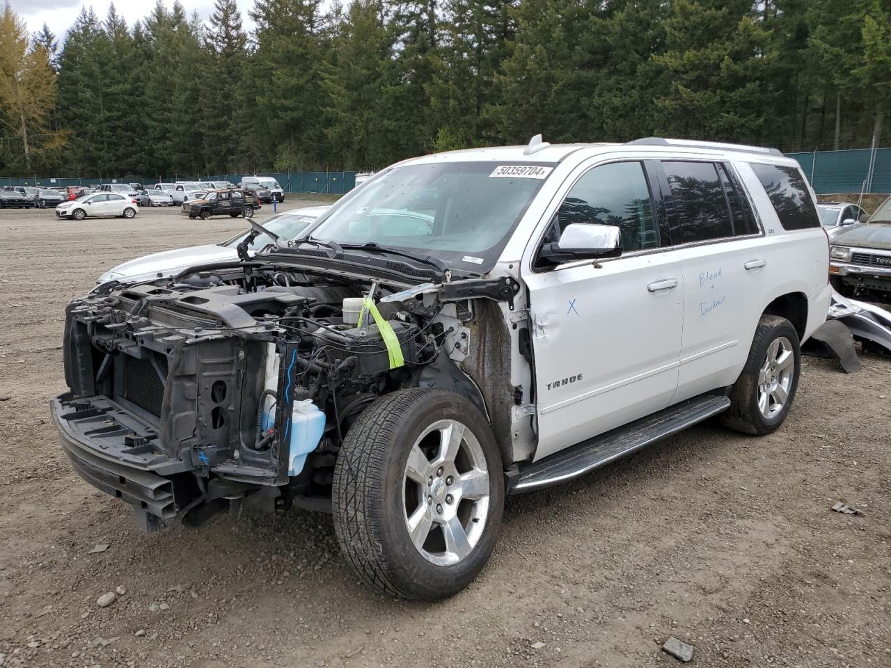 CHEVROLET TAHOE 2016 1gnskckc6gr385394