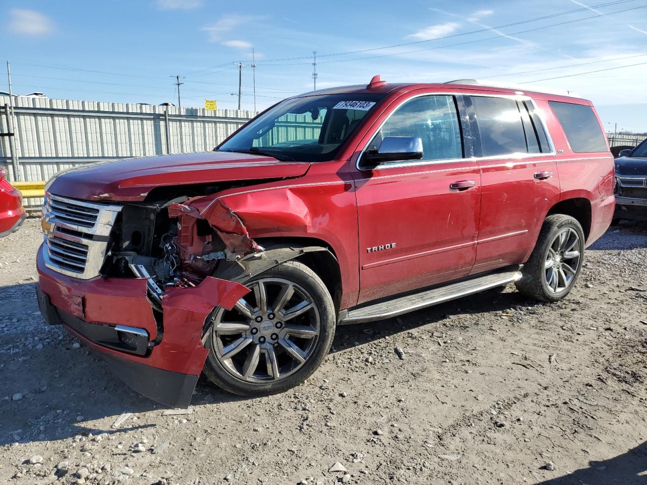 CHEVROLET TAHOE 2015 1gnskckcxfr684840