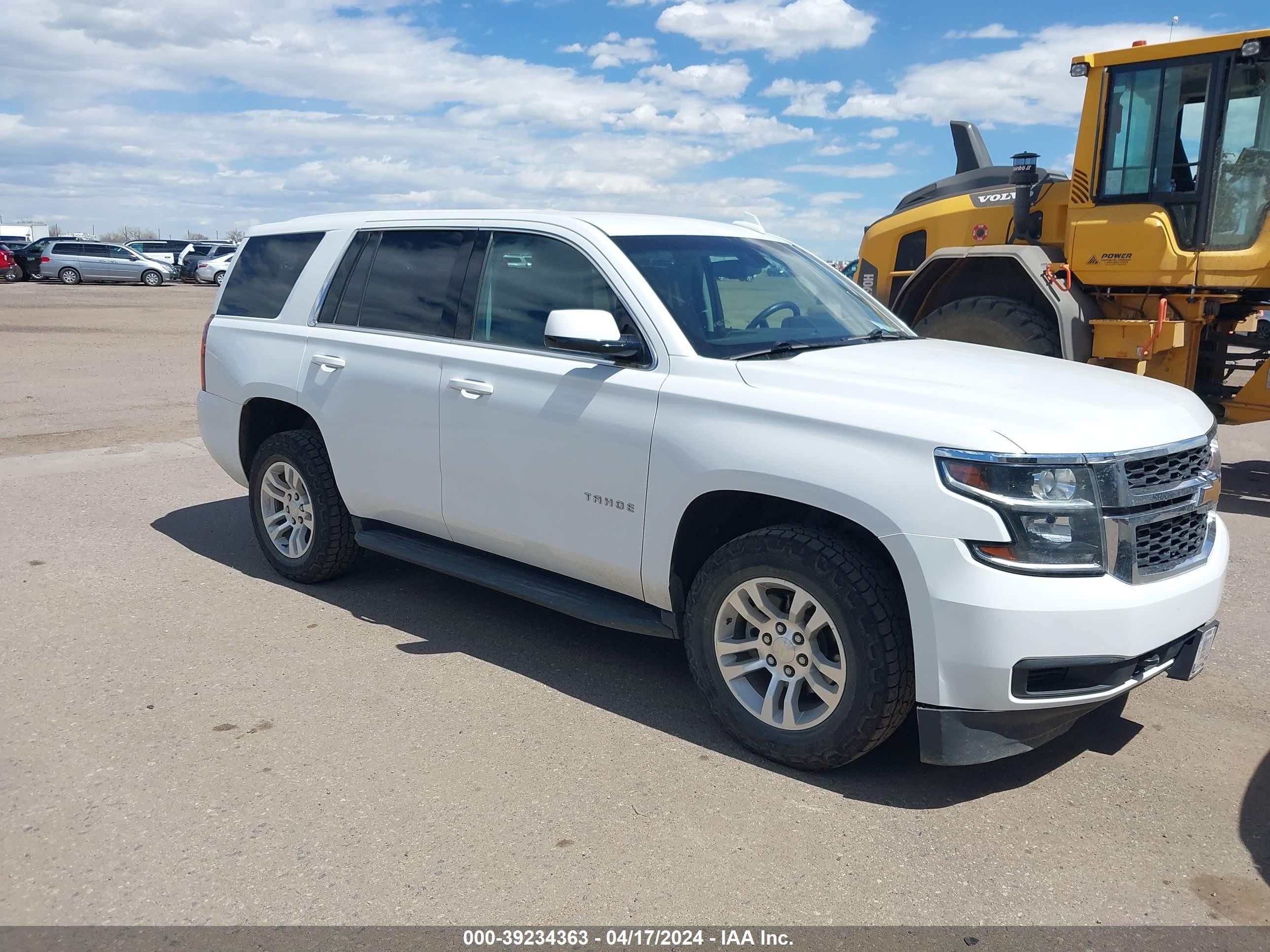 CHEVROLET TAHOE 2017 1gnskeec1hr316976