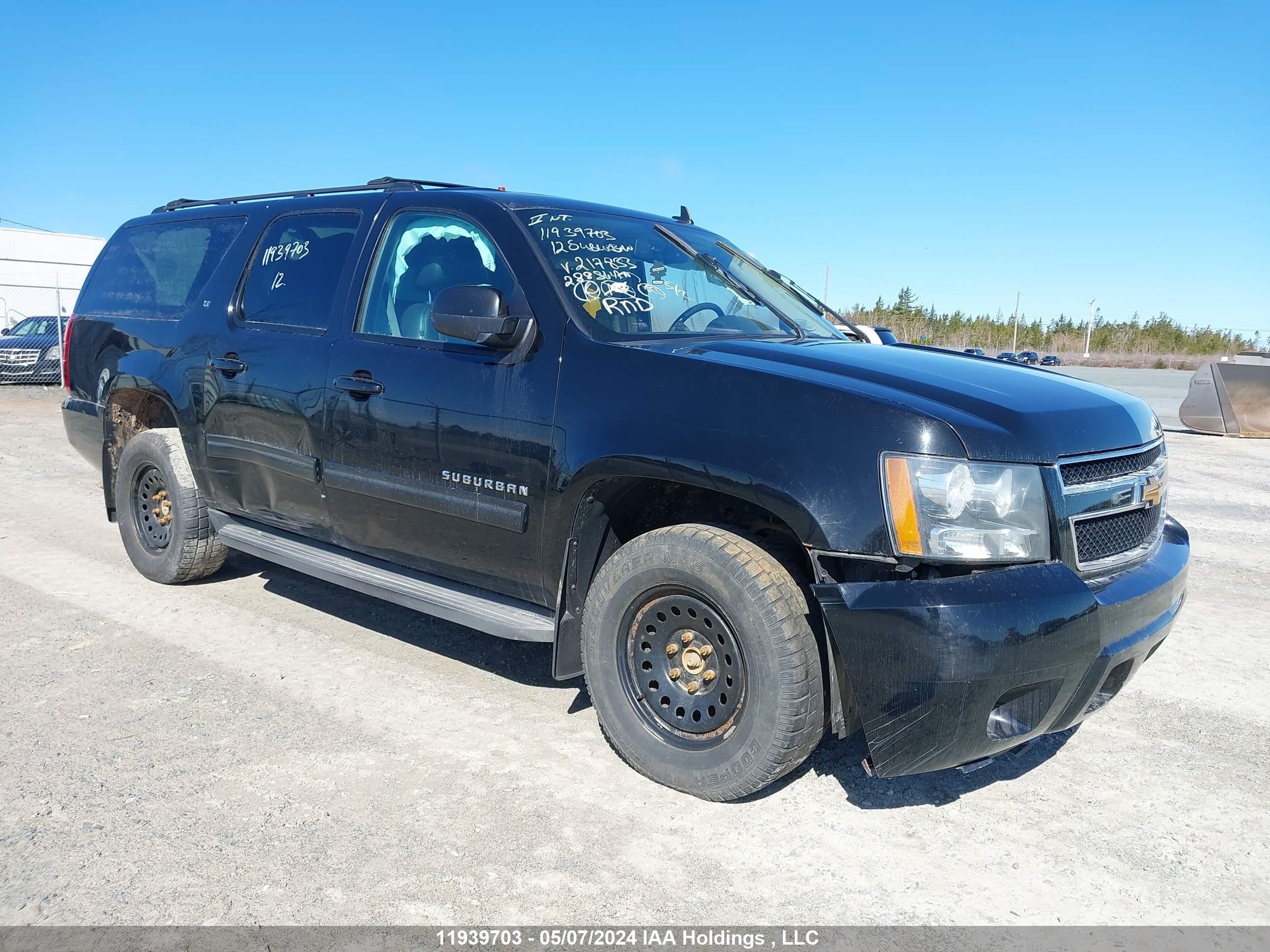 CHEVROLET SUBURBAN 2012 1gnskje74cr217833