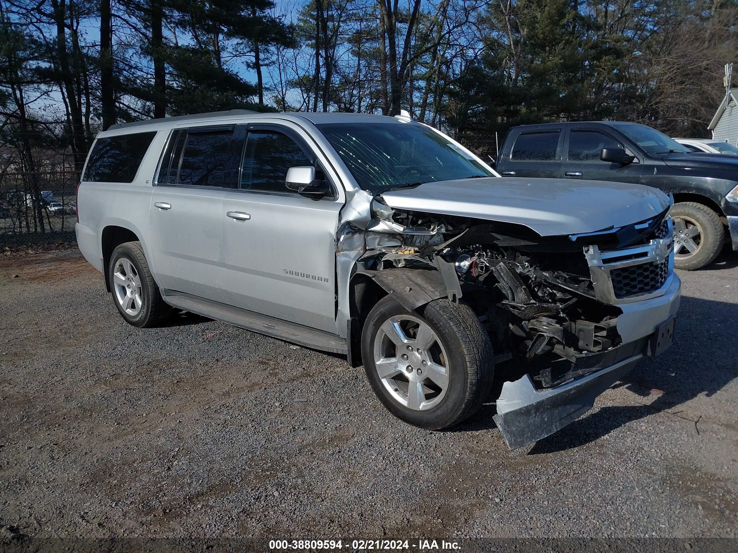 CHEVROLET SUBURBAN 2015 1gnskjkc4fr648789