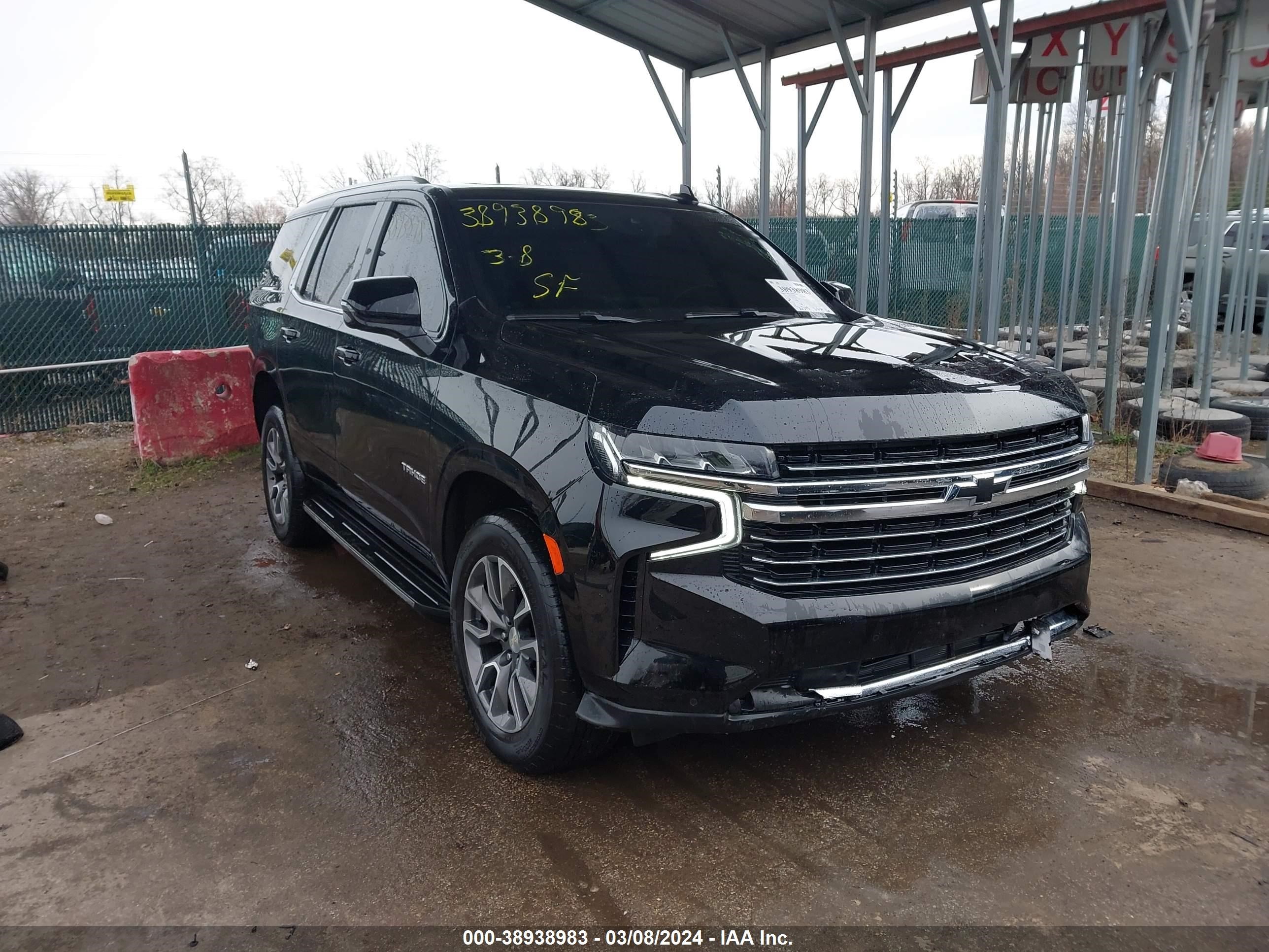 CHEVROLET TAHOE 2021 1gnsknkdxmr212526