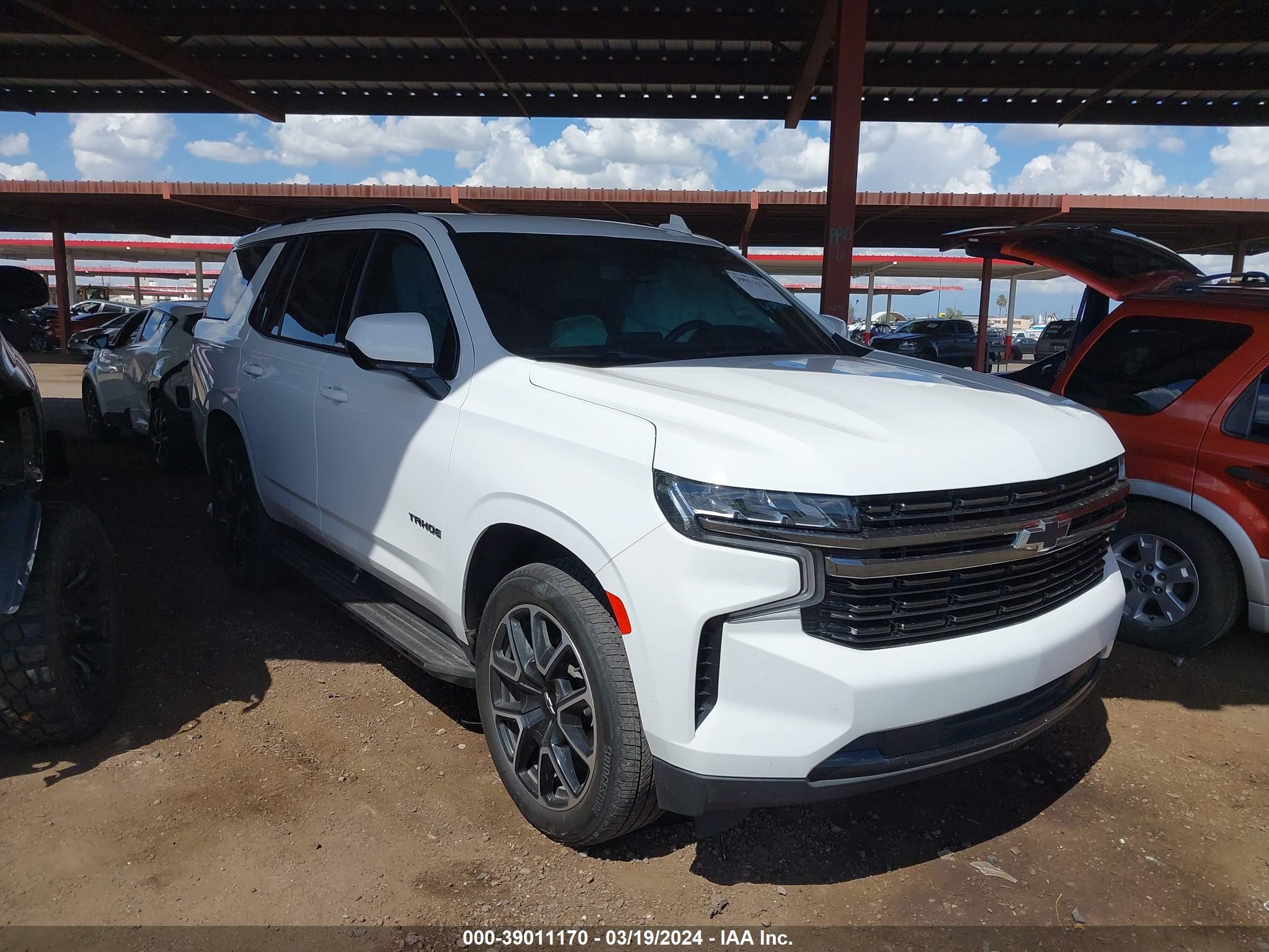 CHEVROLET TAHOE 2021 1gnskrkd0mr403346