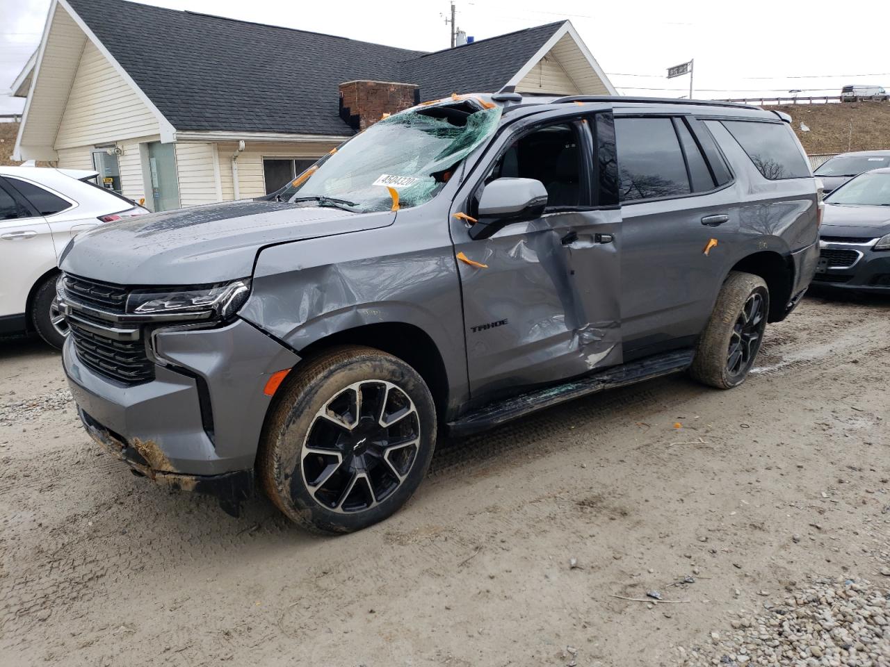 CHEVROLET TAHOE 2021 1gnskrkd7mr353643