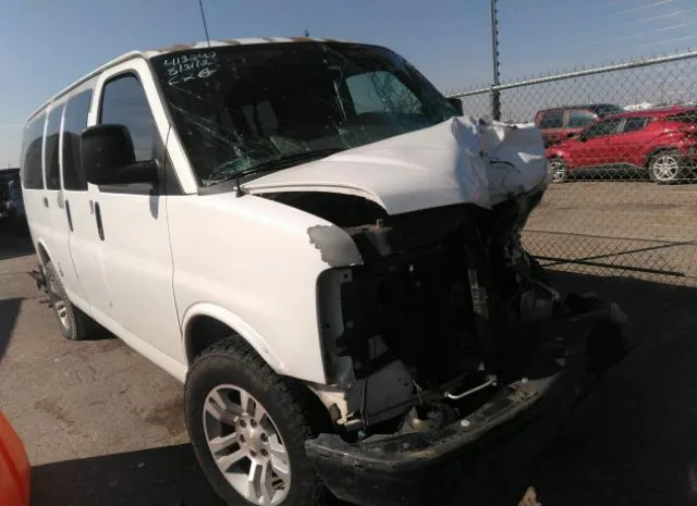 CHEVROLET EXPRESS PASSENGER 2010 1gnugbd47a1163981