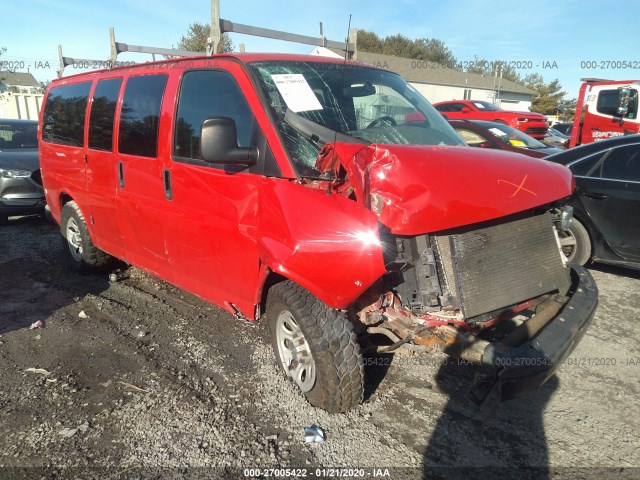 CHEVROLET EXPRESS PASSENGER 2010 1gnugbd48a1165402