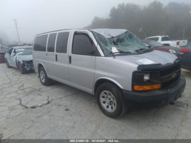 CHEVROLET EXPRESS PASSENGER 2010 1gnugbd4xa1161061