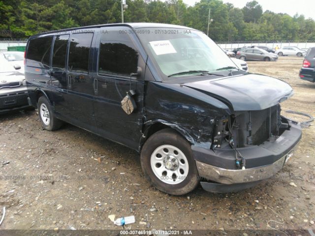 CHEVROLET EXPRESS PASSENGER 2010 1gnugcd40a1178053