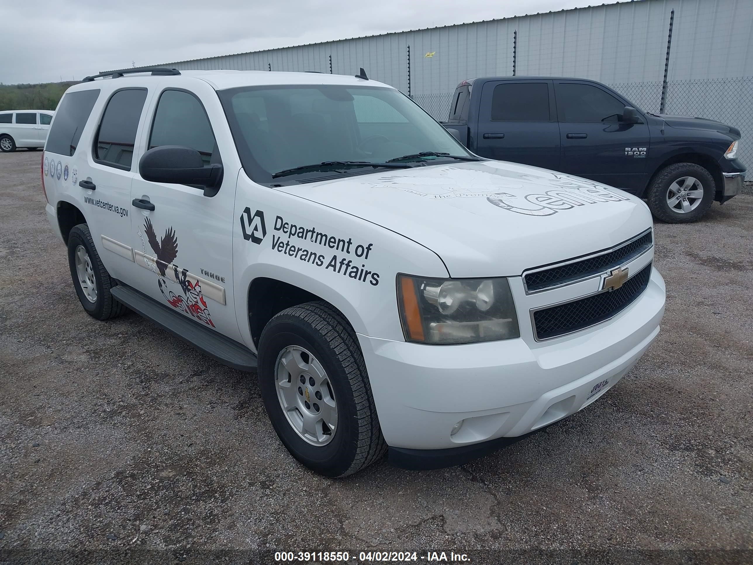 CHEVROLET TAHOE 2010 1gnukae07ar109585