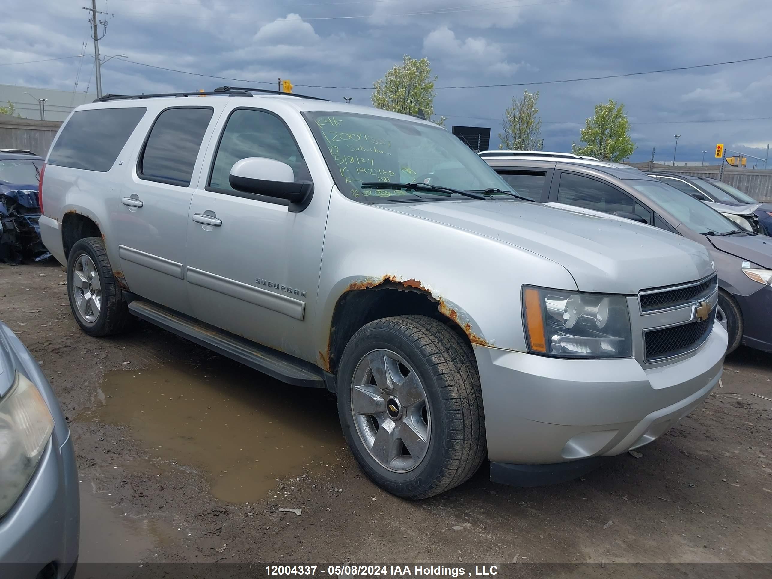 CHEVROLET SUBURBAN 2010 1gnukje38ar192468