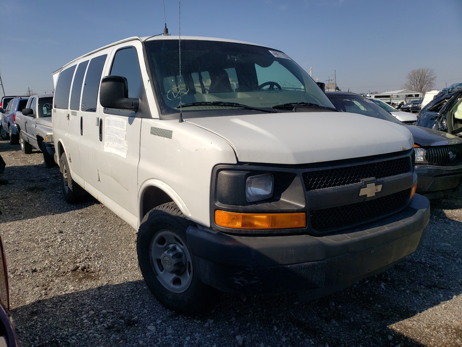 CHEVROLET EXPRESS G3 2013 1gnzgxfa0d1139581