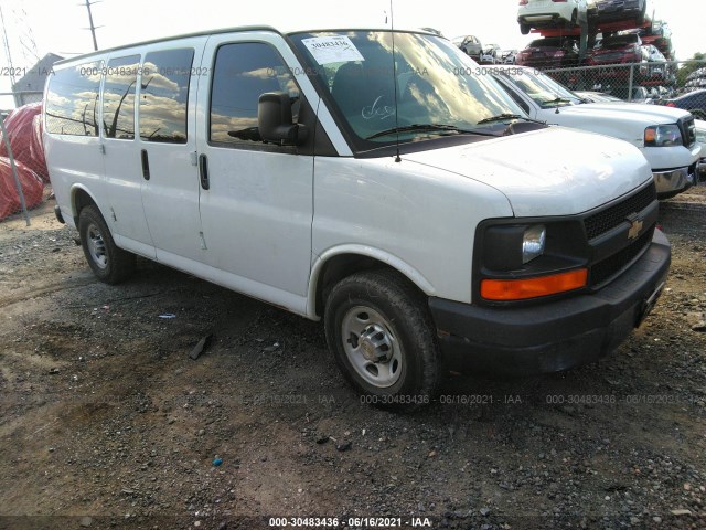 CHEVROLET EXPRESS PASSENGER 2012 1gnzgxfa8c1124258