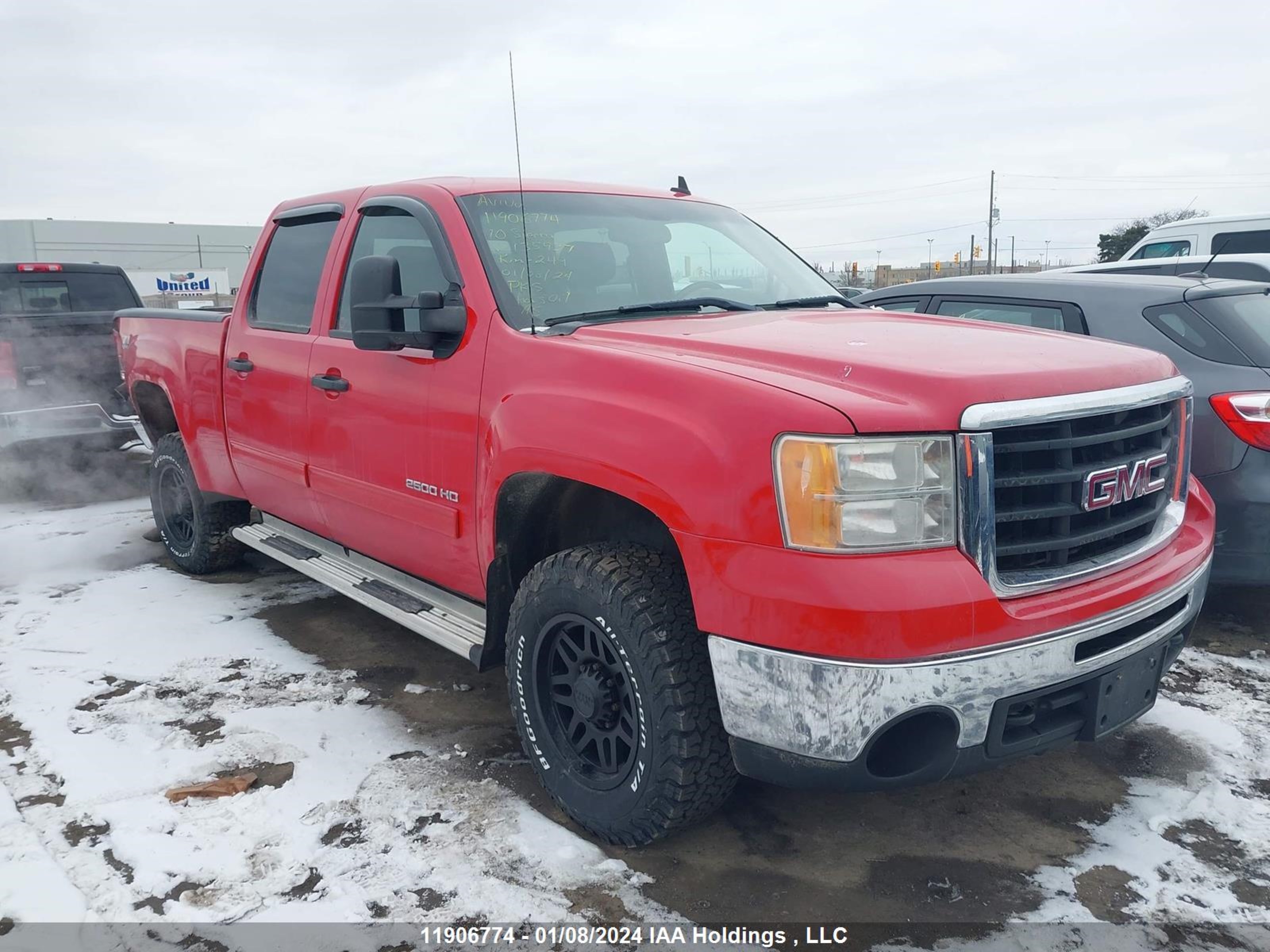 GMC SIERRA 2010 1gt4k0bg2af135937