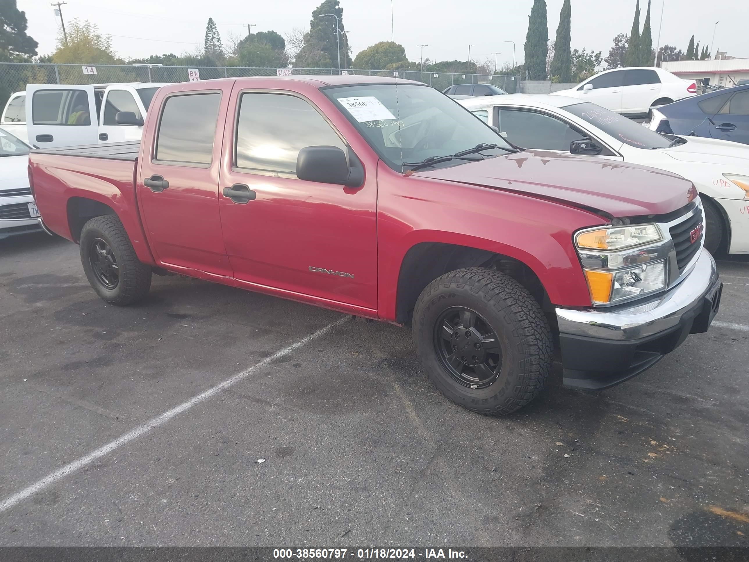 GMC CANYON 2005 1gtcs136358203616