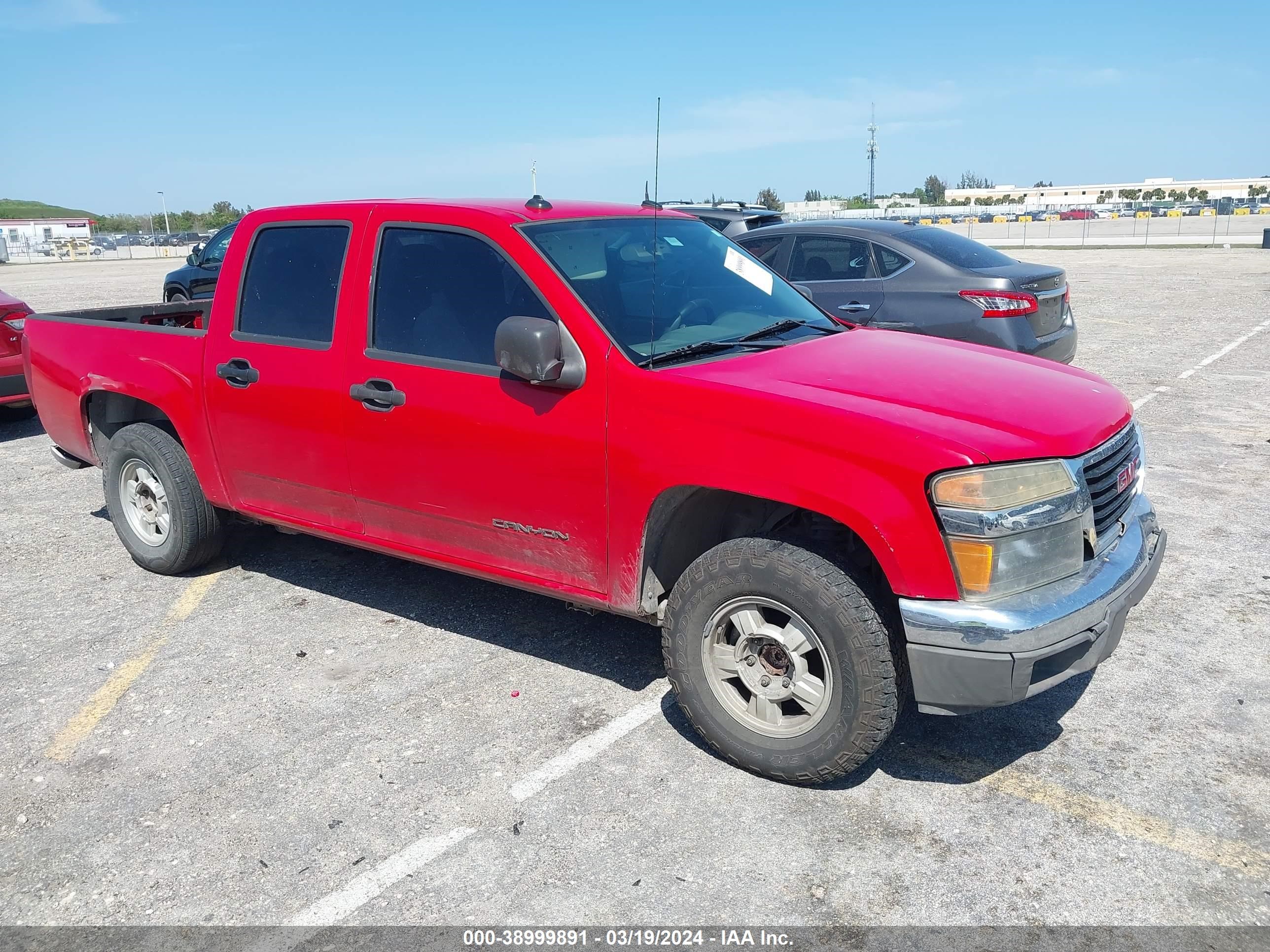 GMC CANYON 2005 1gtcs136758183726