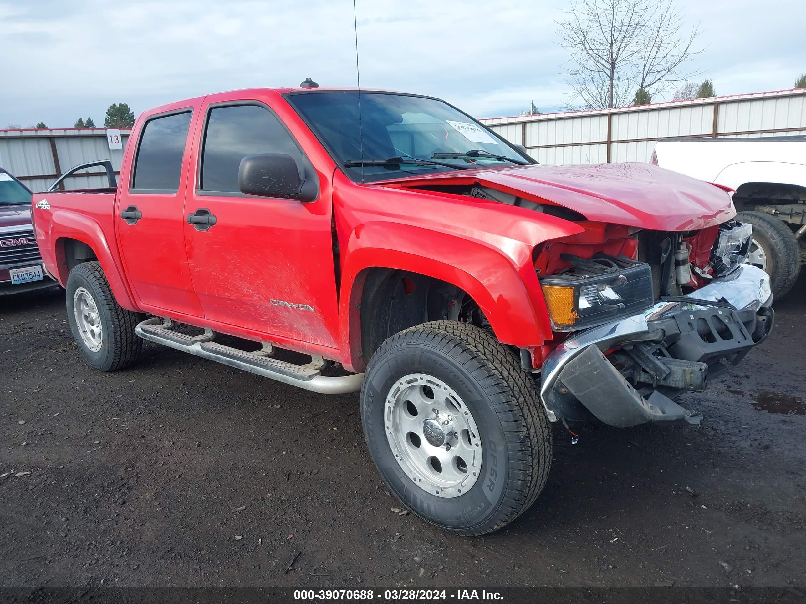 GMC CANYON 2005 1gtcs136x58159761