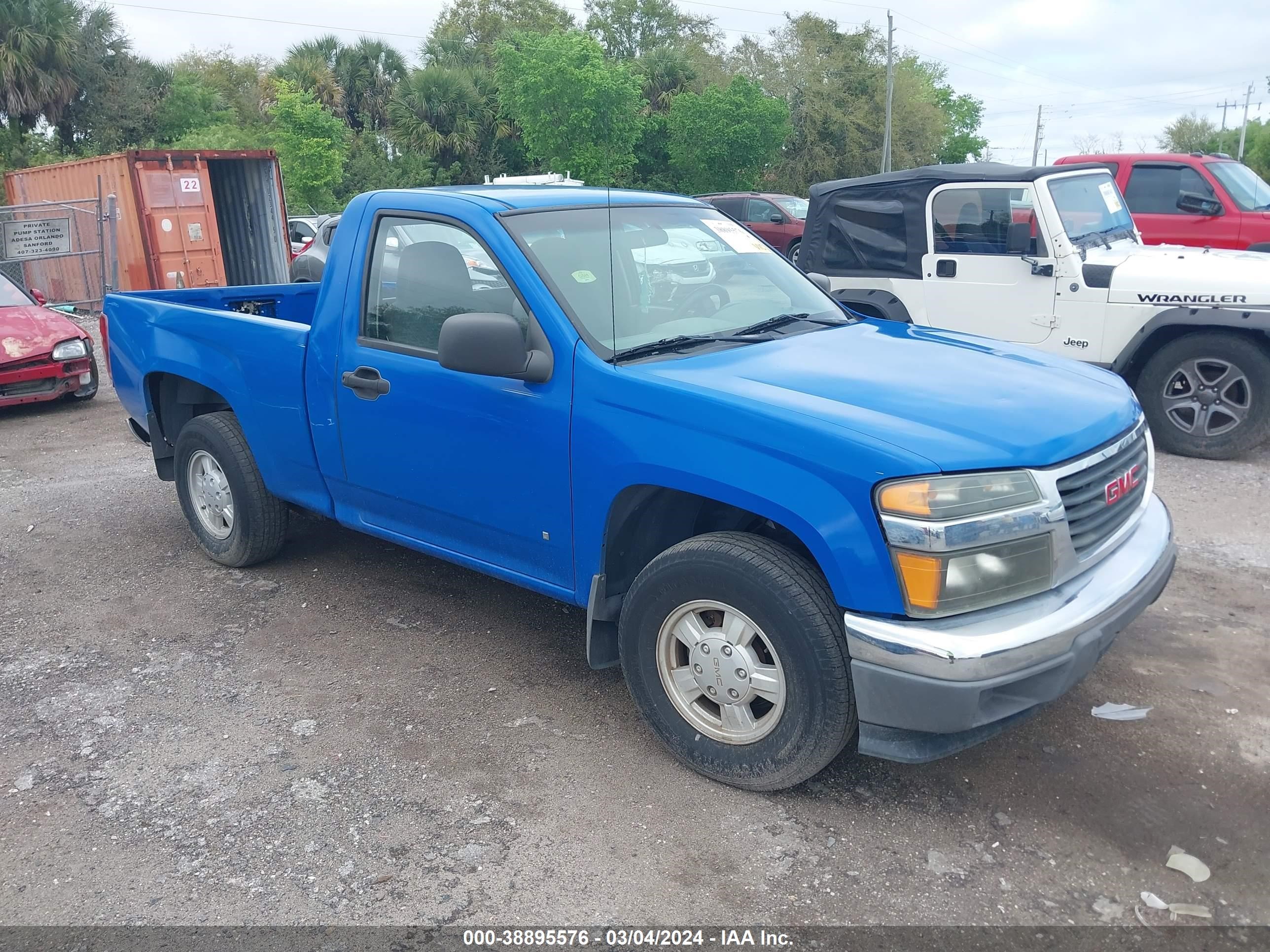 GMC CANYON 2007 1gtcs149x78143037