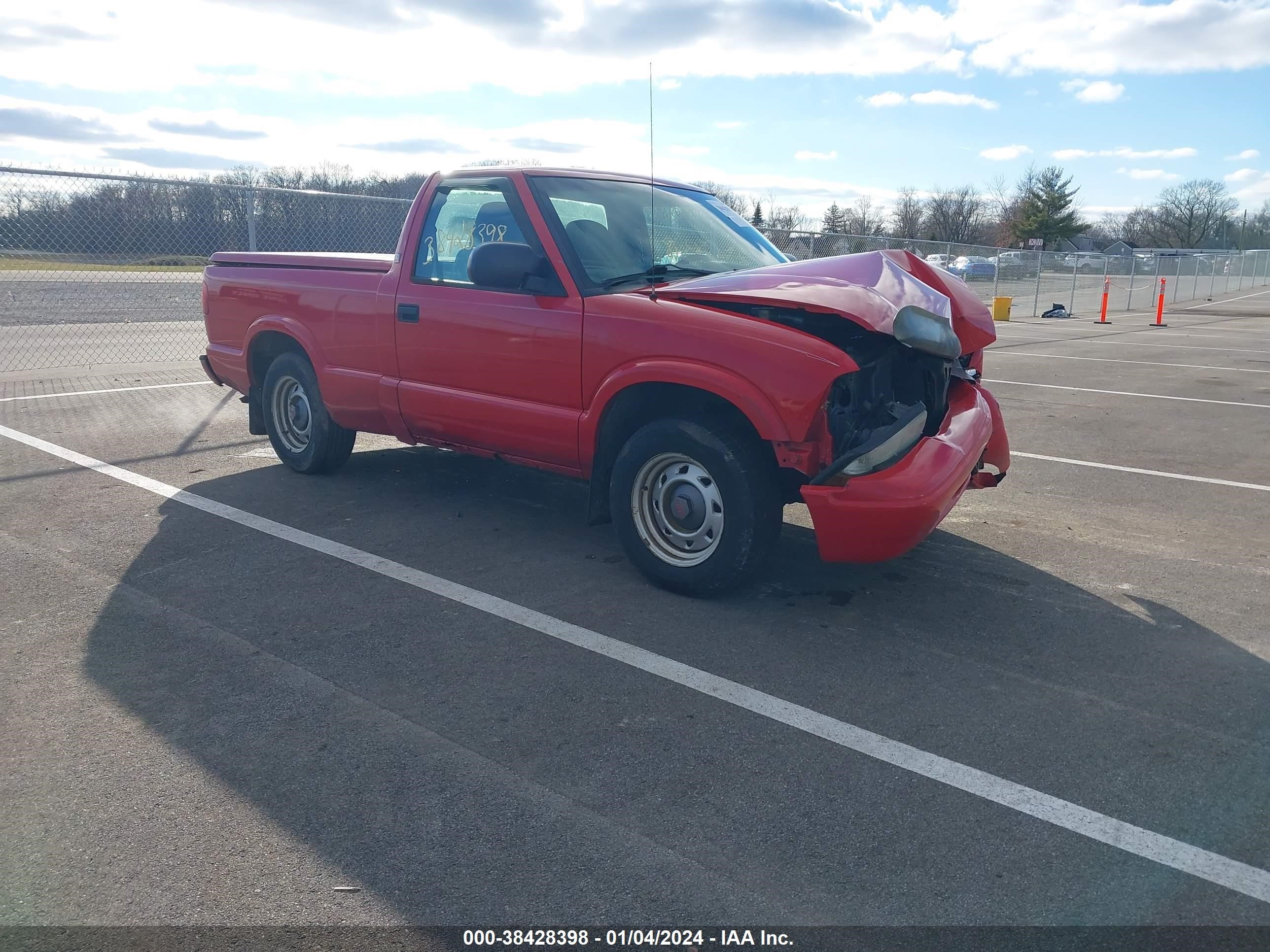 GMC SONOMA 2003 1gtcs14h938223592