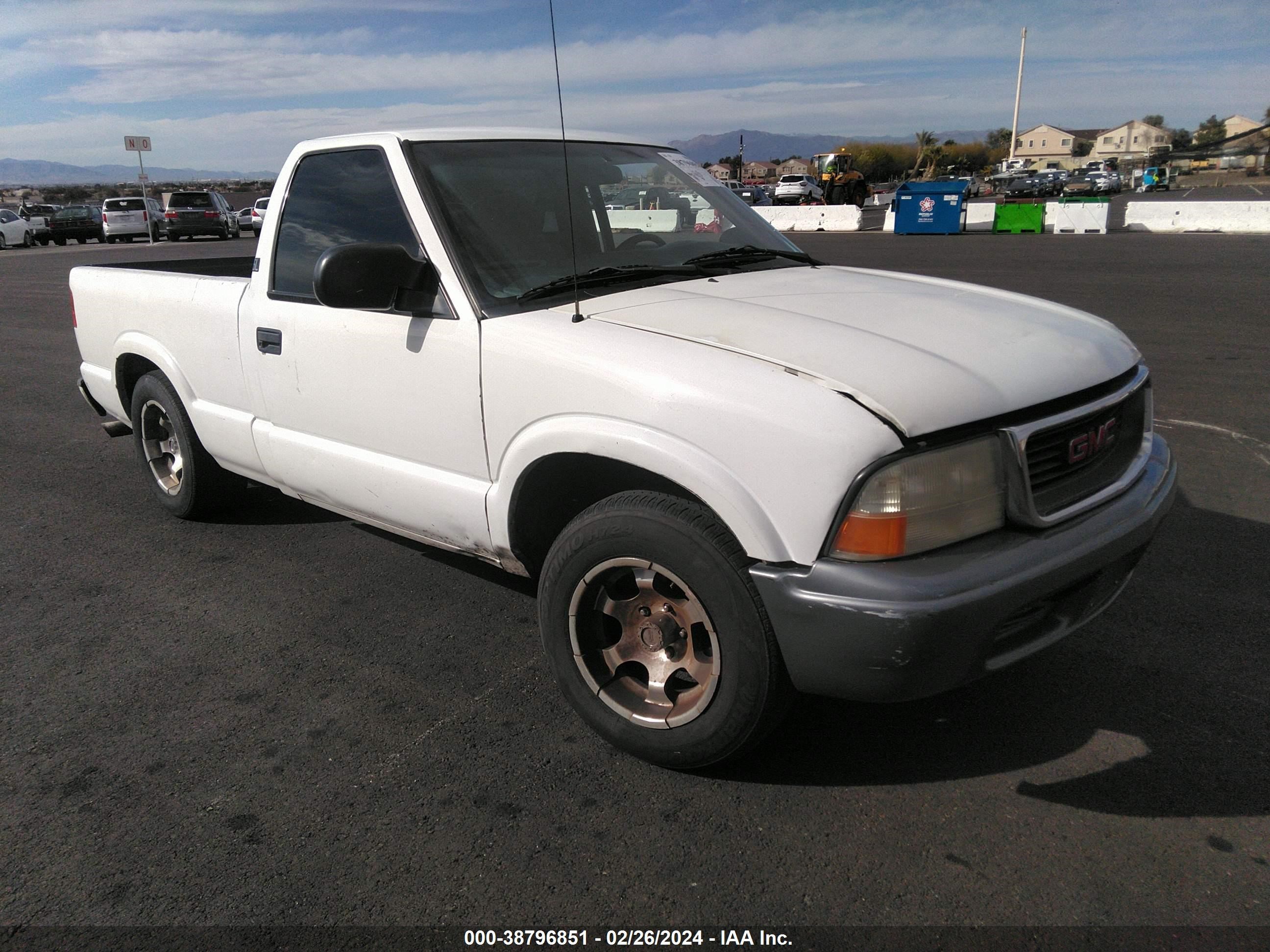 GMC SONOMA 2002 1gtcs14w828217697