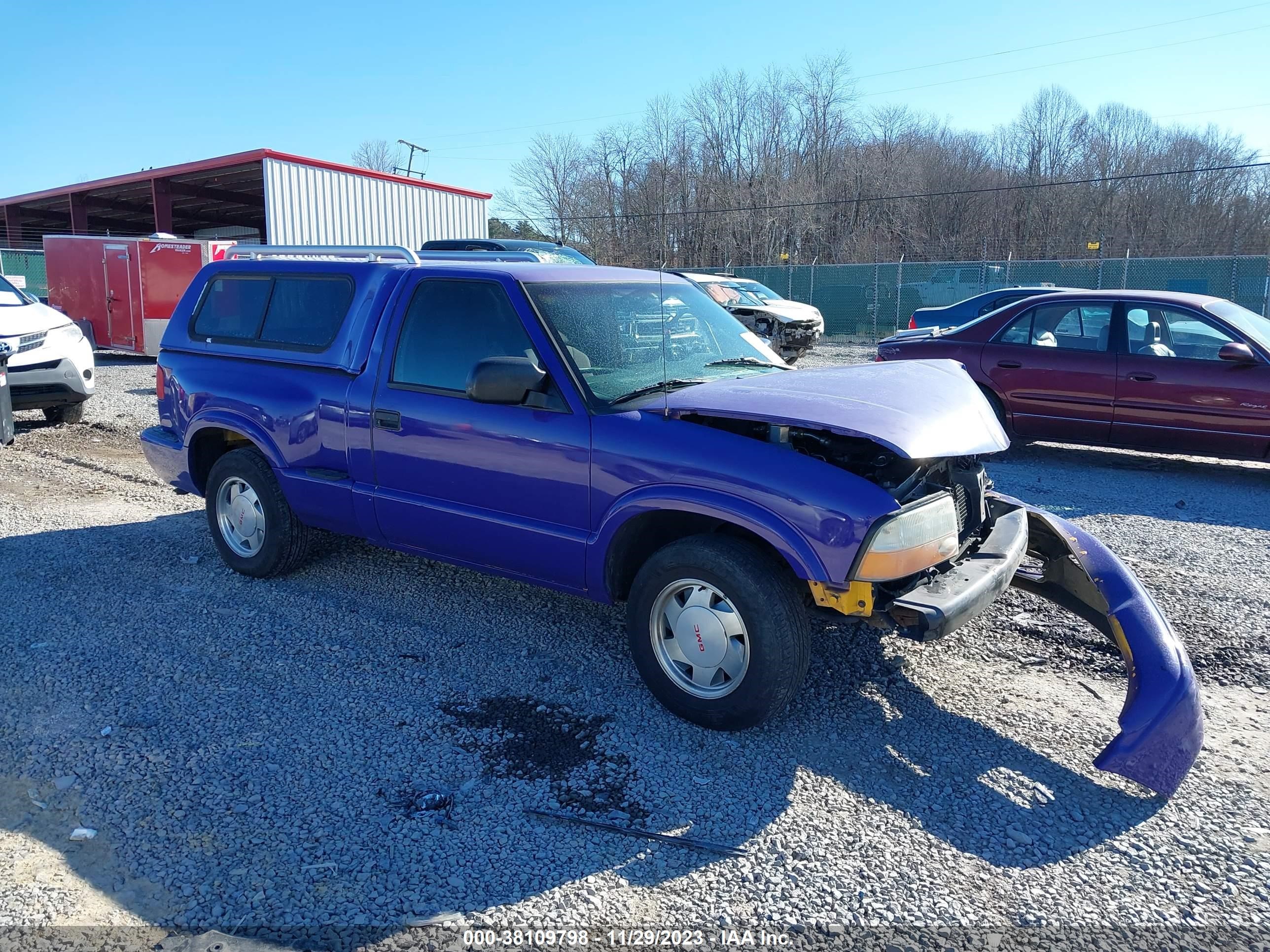 GMC SONOMA 2003 1gtcs14x038128295