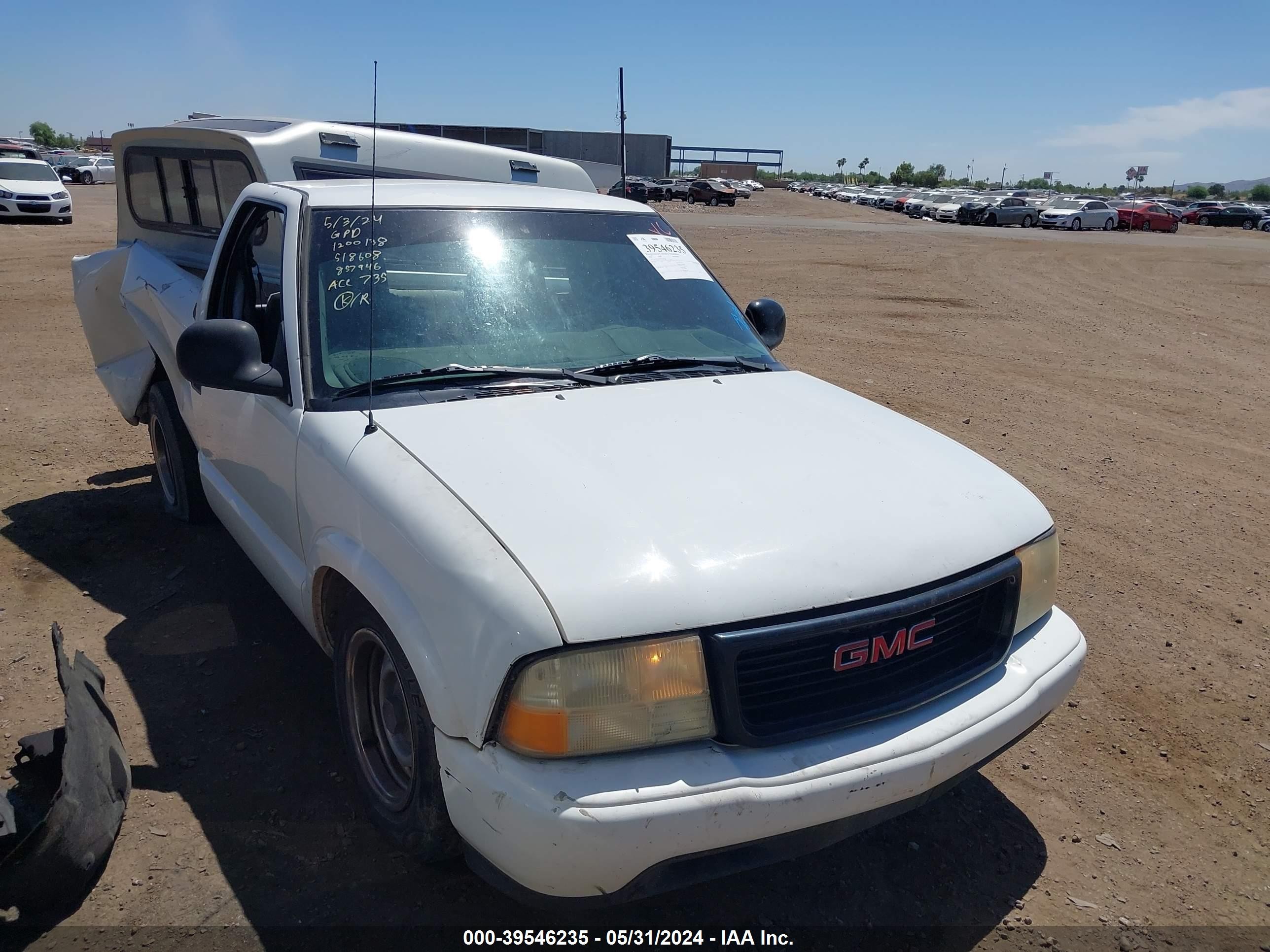 GMC SONOMA 1998 1gtcs14x7wk518608