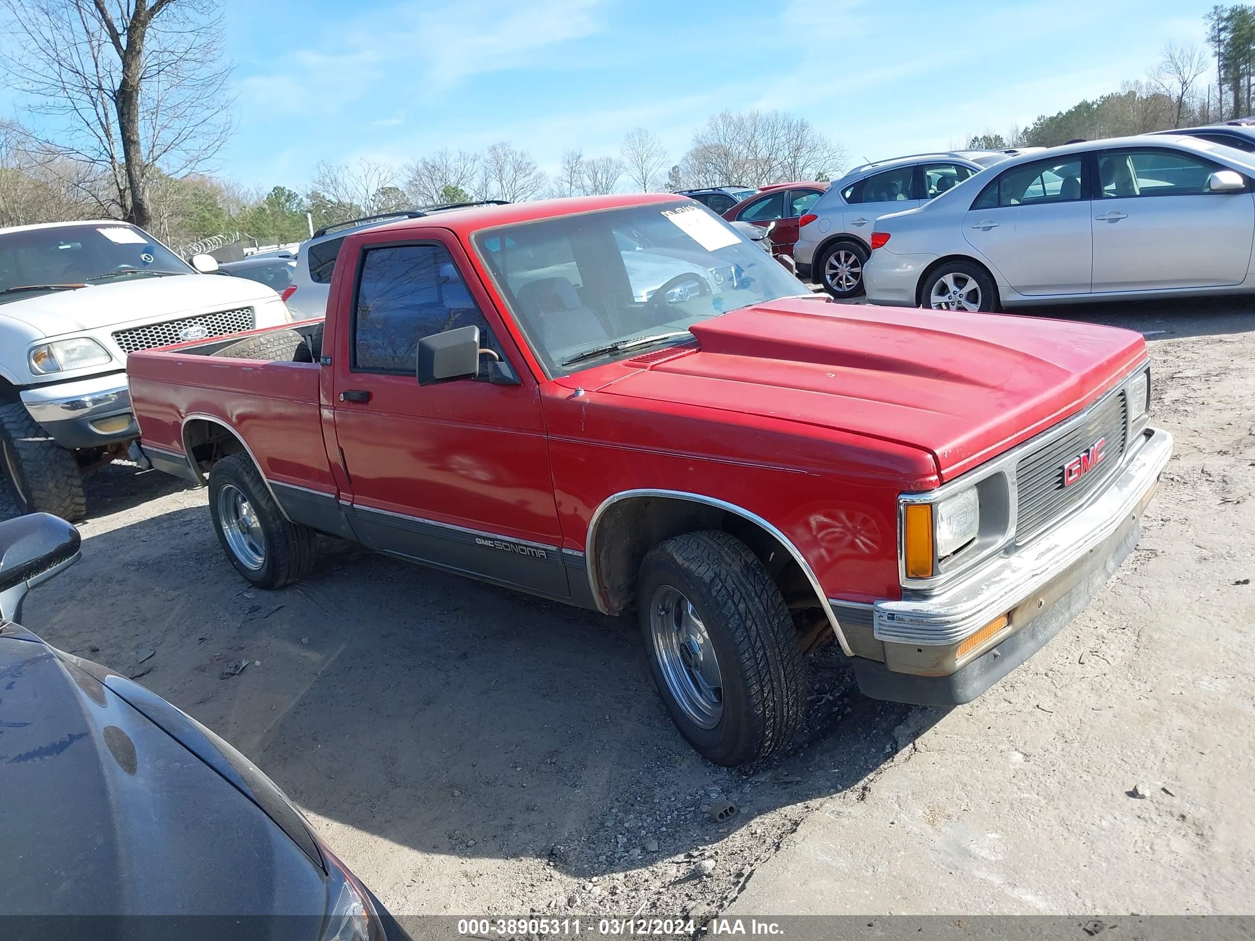 GMC SONOMA 1992 1gtcs14z2n8522014