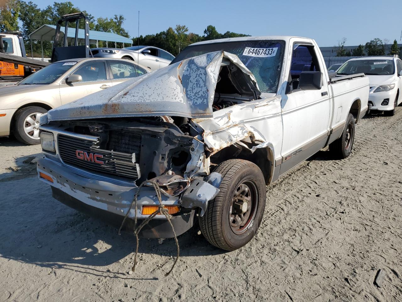 GMC SONOMA 1991 1gtcs14z8m2505140