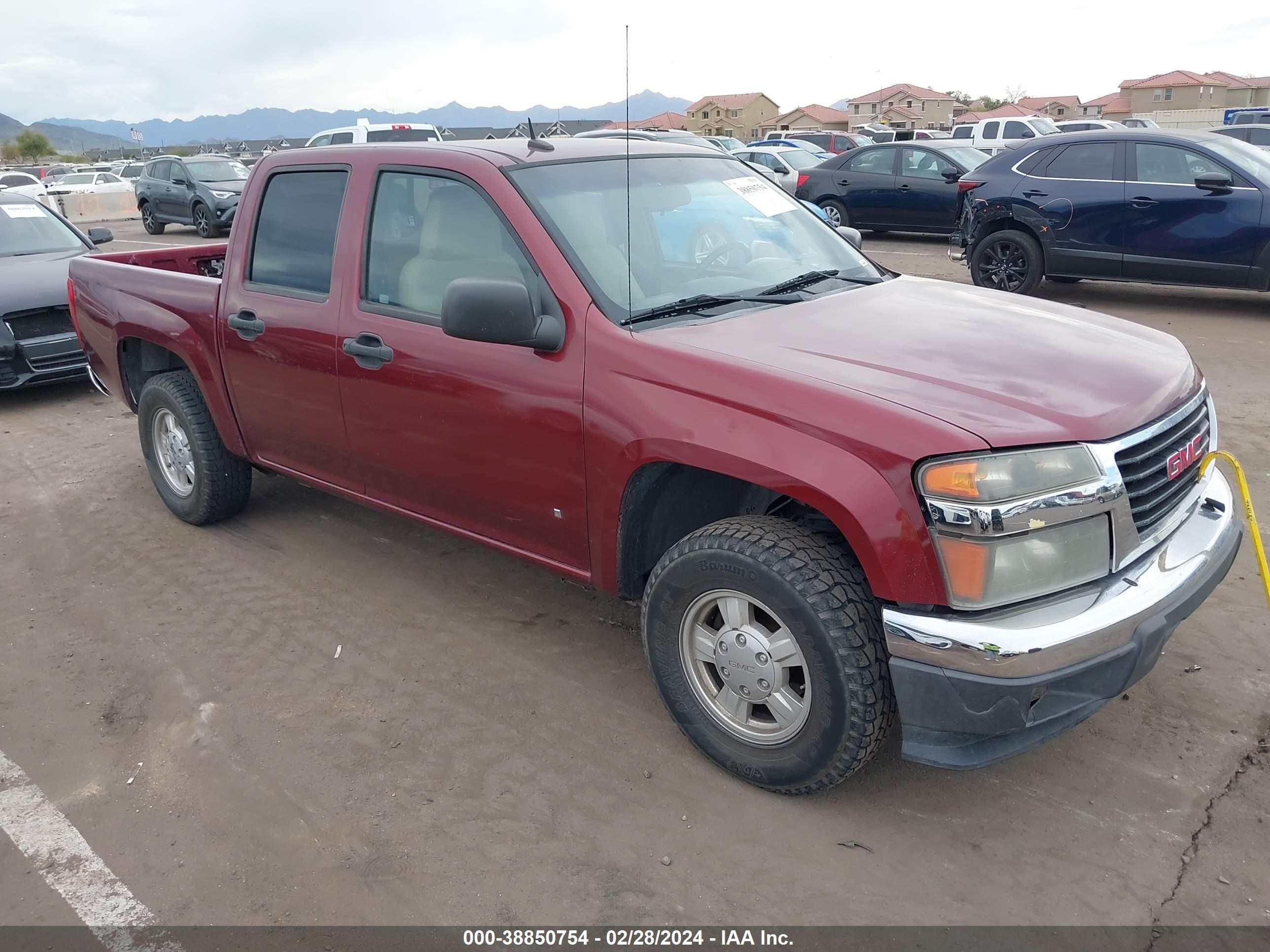 GMC CANYON 2008 1gtcs43e988208395