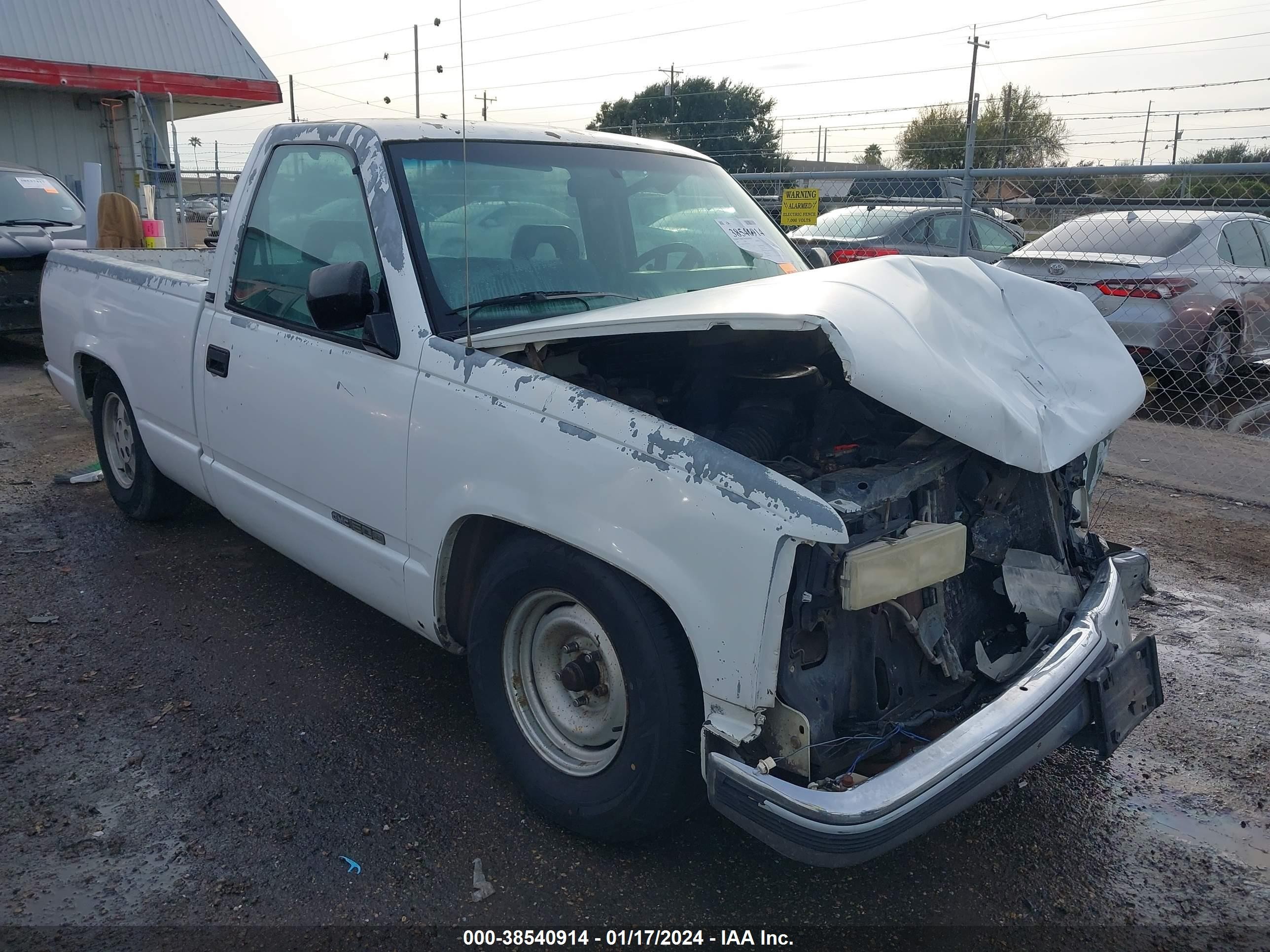 GMC SIERRA 1993 1gtdc14e7pz509242