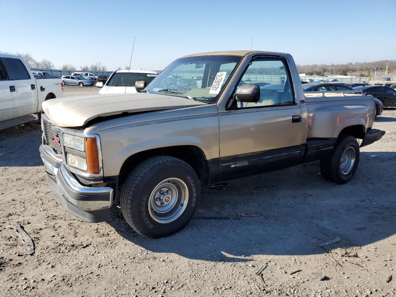 GMC SIERRA 1990 1gtdc14h0lz522979